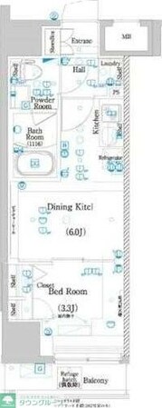 ラフィスタお花茶屋の物件間取画像
